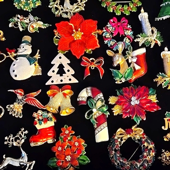 🎄Vintage Christmas Jewelry Collection (99%) available for SALE! - Picture 9 of 10